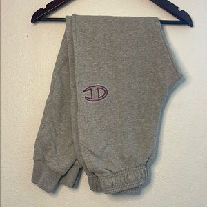 Champion Gray Sweatpants with Elastic Cuffs